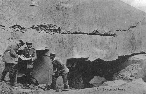 Im Fort Brimont bei Reims